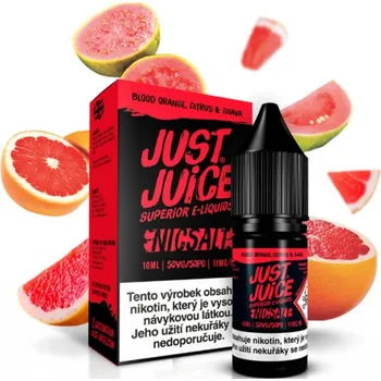 vaporizér Liquid Just Juice SALT Blood Orange, Citrus & Guava 10ml 11mg