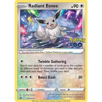 Sběratelská karetní hra Radiant Eevee SWSH230 - Promo