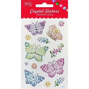 samolepka Samolepky - Crystal Motýlci