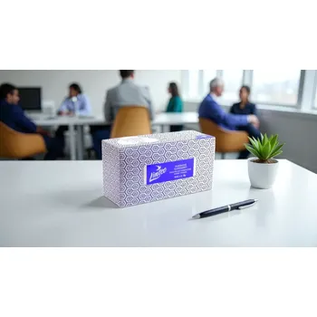 Papírový kapesník Linteo papírové kapesníky 200 ks x 2 Modrý