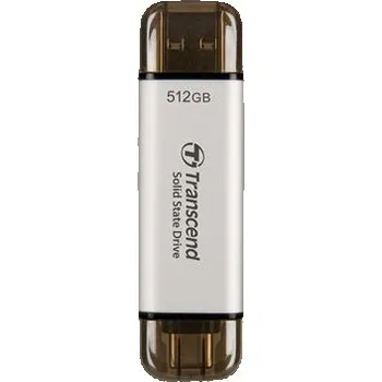 Externí pevný disk Transcend ESD310S 512GB, External SSD, USB 10Gbps, Type C/A TS512GESD310S