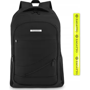 Městský batoh Batoh pánský černý městský turistický do školy i do práce ZAGATTO