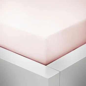 Prostěradlo Jersey prostěradlo LYCRA 180x200 / 25cm - pudrové