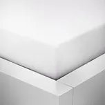 Jersey prostěradlo s elastanem 90x200 / 25cm - bílé