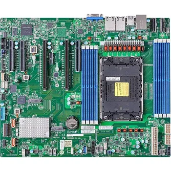Server SUPERMICRO MB LGA4677, C741, 8x DDR5 ECC, 4x NVMe, 10xSATA3, 2x M.2, 5x PCIe5.0, 2x 1Gb LAN,IPMI