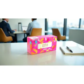 Astra papírové kapesníky 2-vrstvé 200ks Růžový