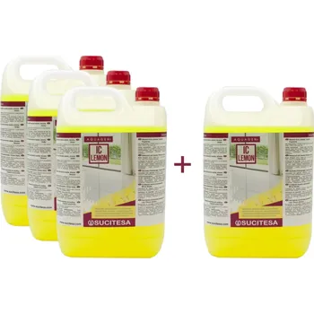 Drogerie SUCITESA AQUAGEN IC Lemon 5l, AKCE 3+1, s bioalkoholem na podlahy