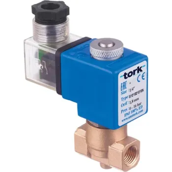 TORK T-YH404 S4013.04 Solenoid 24 VDC 3/4" 17mm 0,5-16Bar 160°C NC Viton Fuel oil, Hydraulic oil