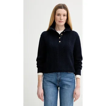 Dámský svetr Vlněný svetr A.P.C. Pull Thea WVBCZ.F23426 námořnická modř 59X, vel. XS