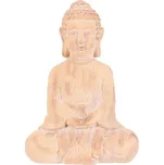 Zahradní figurka Autronic Buddha - zahradní figurka, magnesium, imitace dřeva (SM498)