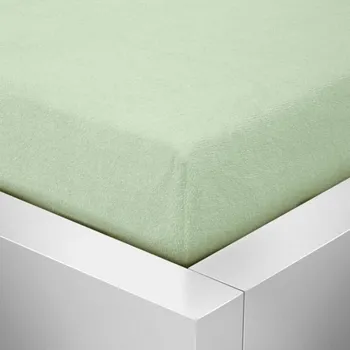 Prostěradlo Froté prostěradlo 90x200 / 25cm - tmavá šalvěj