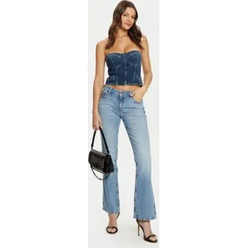 Dámské oblečení Guess Jeans Jeansy W5RA1SD5M4A Modrá Regular Fit 32_32