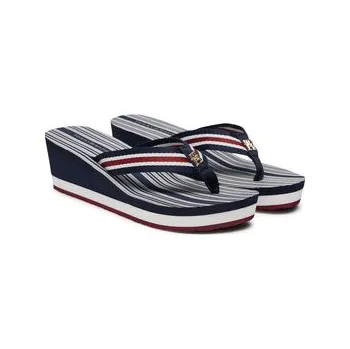 Pánská móda Žabky Tommy Hilfiger FW0FW08371 Tmavomodrá 41