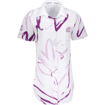 Dámská košile Dámská košile premium ALTISPORT VOJ/ALW049KOS01 BÍLÁ/FIALOVÁ M