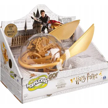 Hlavolam Společenská hra Spin Master Perplexus Go! 3D bludiště Harry Potter - 30 překážek Wizarding World