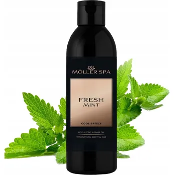 Koupelová kosmetika Sprchový gel Möller Spa FRESH MINT Osvěžující 300ml Unisex