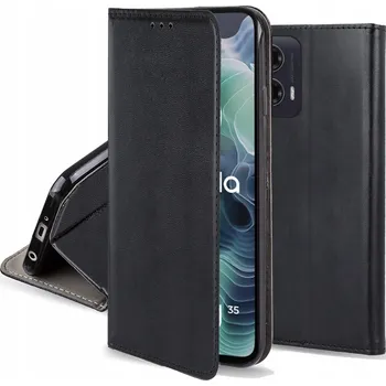Pouzdro na mobilní telefon Flipové pouzdro pro Motorola Moto G35 - Magnetické zavírání + Sklo