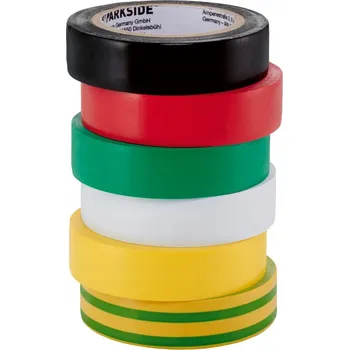 Izolační páska Parkside Sada izolačních pásek 6 ks