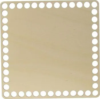 Dno z překližky, čtverec, 17cm, topol