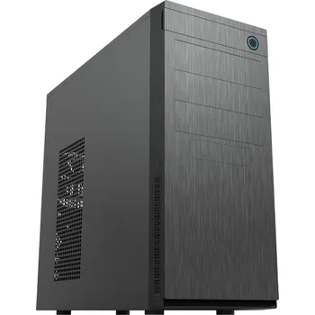 PC skříň CHIEFTEC MidT HC-10B-OP / bez zdroje / USB - 1x Type-C, 2x USB3.0, 2x USB2.0 / černý HC-10B-OP