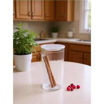 Dóza na potraviny Sinsay - Nádoba na potraviny s víkem - šedá - 750ER-09X - 750ER-09X-ONE