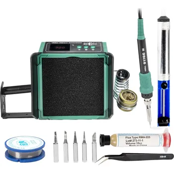 Páječka Sada pájecí stanice 948D Q II, hroty, cín, tavidlo, odsávačka, pinzeta