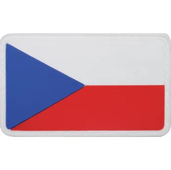 Vlajka Vlajka ČR 8x5cm na suchý zip