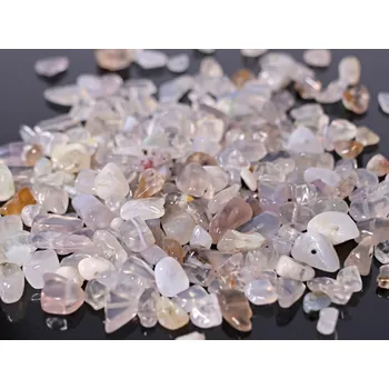 Náramek Magieprirody.cz Chalcedon přírodní zlomky 4–12 mm 1 g (4 - 6 ks) #ZM127 (korálky)