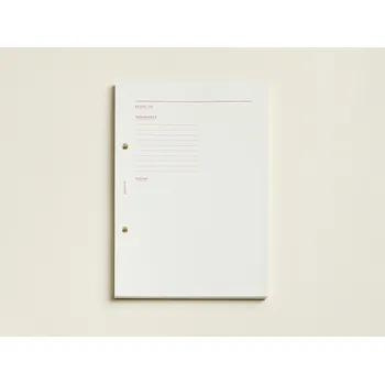 Blok papelote Trhací blok na recepty 1006