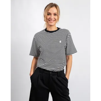 Carhartt WIP W' S/S Verner T-Shirt Verner stripe, Black / Wax S