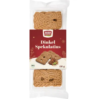 Sušenky špaldové s vánočním kořením 150 g BIO ROSENGARTEN