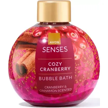 Koupelová pěna Pěna do koupele s vůní brusinky a skořice - 250 ml