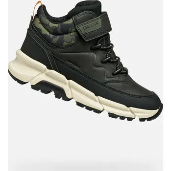 Chlapecké tenisky Geox Chlapecké Černá chlapecká kotníková obuv Geox Flexyper Plus Černá 32 (2959286)