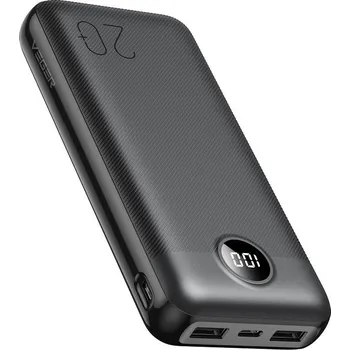 Powerbanka Power banka VEGER L20S - 20 000mAh LCD Quick Charge PD20W černá