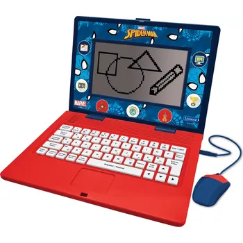 Výuková hračka Lexibook Francouzsko-anglický notebook 170 aktivit - Spider-Man