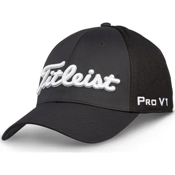 Módní doplněk Titleist Tour Sports Mesh Cap L/XL, Black/White, pánské