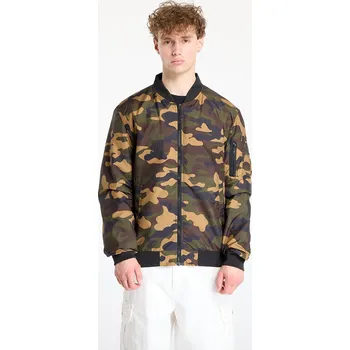 Pánská větrovka Větrovka Urban Classics Light Camo Bomber Jacket Camo Green S