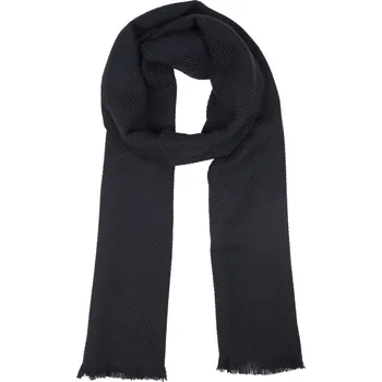 Šála MA.AL.BI Černá vlněná šála Ma.Al.Bi. – 35×180 cm Velikost: Unisize (S-XL)