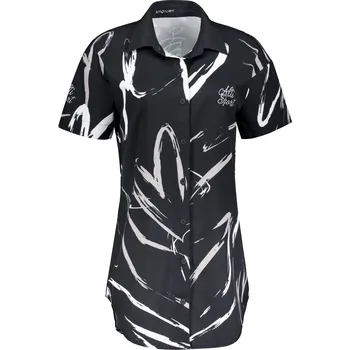 Dámská košile Dámská košile premium ALTISPORT VOJ/ALW049KOS01 ČERNOBÍLÁ M