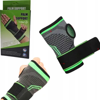 STABILIZAČNÍ BANDÁŽ NA ZÁPĚSTÍ S VYZTUZENÍM SPORTOVNÍ OCHRANA PRO TRÉNINK