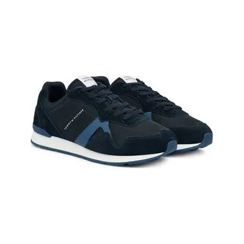 Dámská móda Sneakersy Tommy Hilfiger Runner Icon Mix FM0FM05679 Tmavomodrá 40