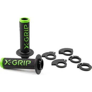 grip Gripy s bočním otvorem X-GRIP zelená