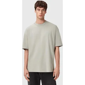 Pánské tričko Bavlněné tričko AllSaints XANDER M030JC zelená 07X, vel. XL