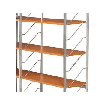 Dílenský regál Přídavné police k interiérovému regálu, 800 x 350 mm, třešeň