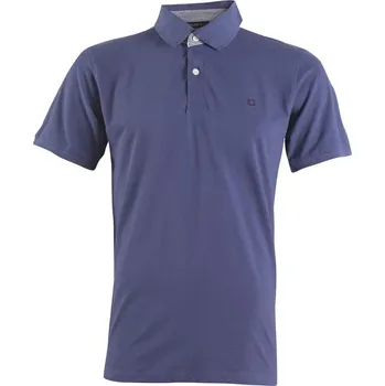 Pánské tričko MARINE- pánské polo triko s krátkým rukávem - indigo, Velikost: 4XL