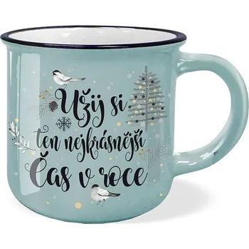 Nekupto Vánoční dárkový hrnek Užij si ten nejkrásnější čas v roce