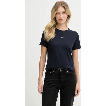 Bavlněné tričko BOSS Orange C_Elogo_5_s 50547547 námořnická modř 59X, vel. XL