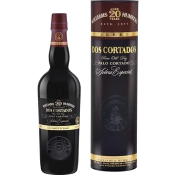 Fortifikované víno Williams & Humbert Sherry Dos Cortados Palo Cortado V.O.S 20 Years Old (0,5l) - suché