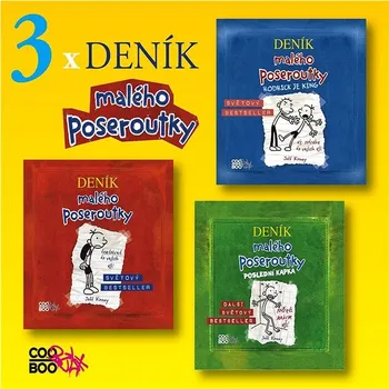 3x Deník malého poseroutky Audiokniha