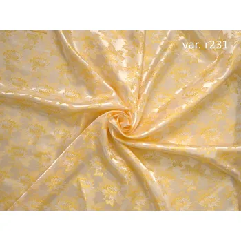 HEDVA ČESKÝ BROKÁT Ondrin 160 krojový brokát MALÝ KVĚT ecru | R231